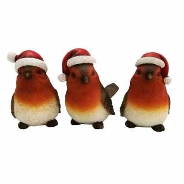 Kerstdecoratie roodborstje kopen