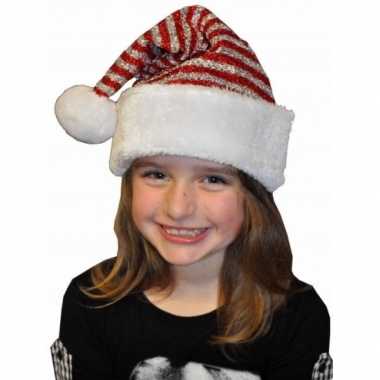 Kerstmuts met glitters voor kinderen kopen